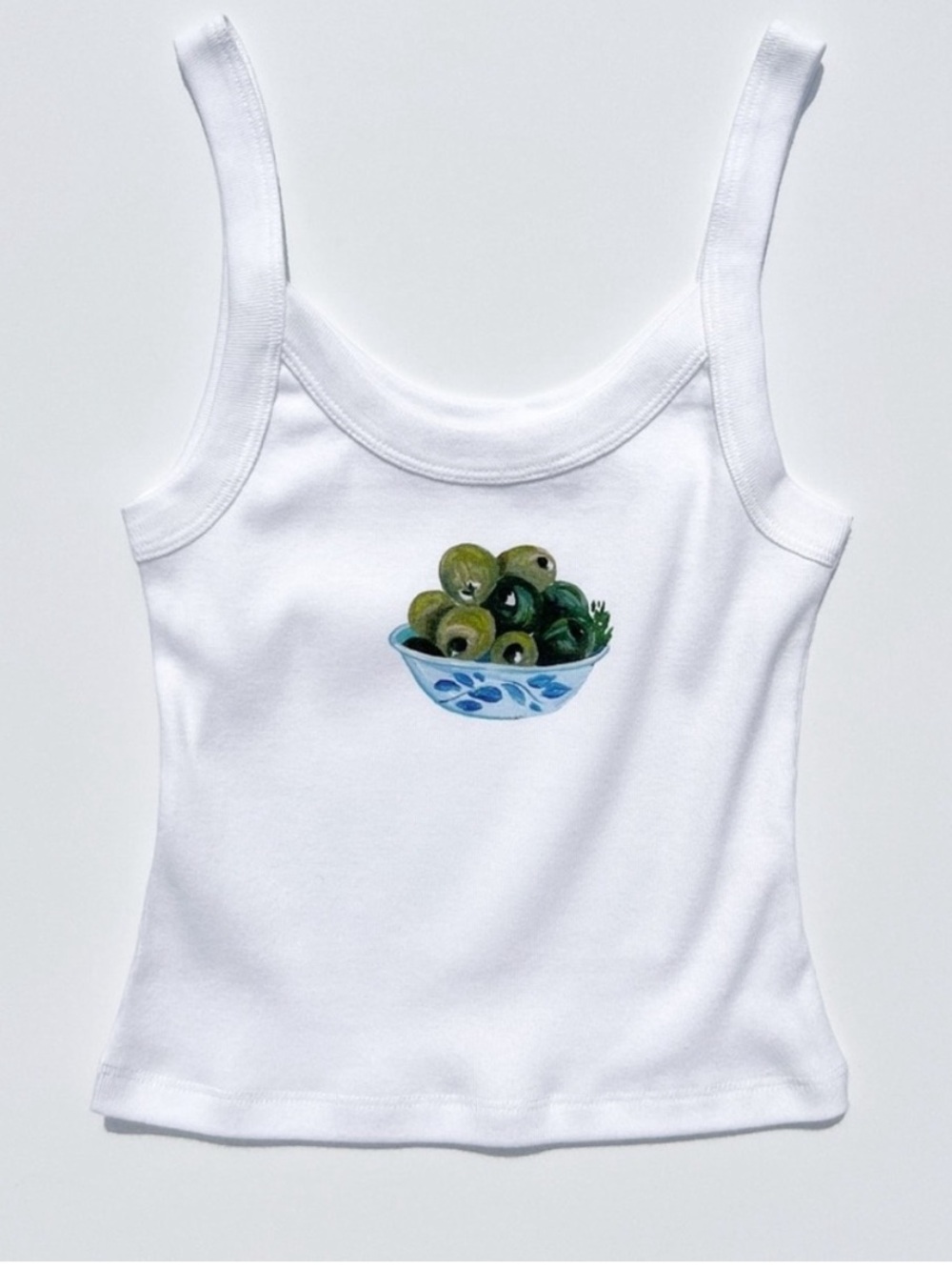 Lisa Says Gah Olive Tank